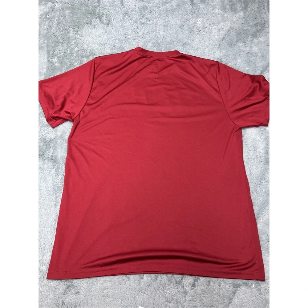 USC Trojans Apparel T Shirt Women's XL Bold Print Logo Spell out Red - Picture 6 of 7